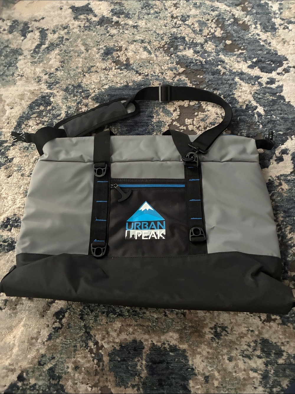 Gray & Black waterproof 24 can cooler